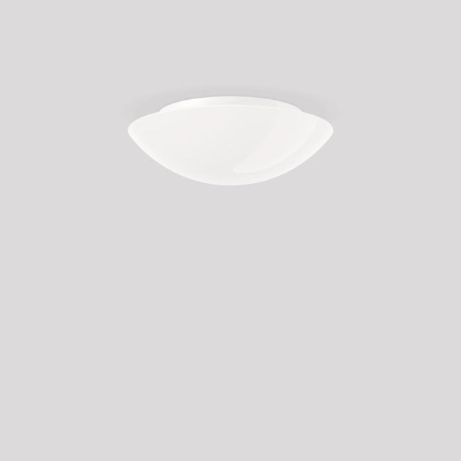 RZB Flat Basic IP43 60W 211344.002.3.19 E27 D370 H118mm HF-Sensor Opalglas