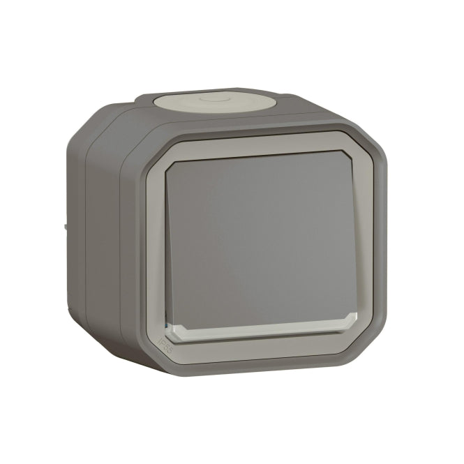 Legrand 069721L Plexo New FRAP IP44 Kontrollschalter anthrazit 10A