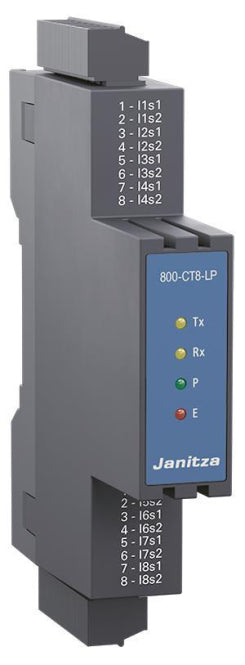 Janitza Strommessmodul Modul 800-CT8-LP f.UMG 801-8 Low-Power-Eingänge 5231234