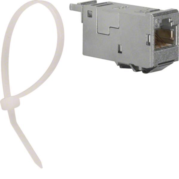 Hager RJ45 Modul E-Dat universal VZ314RJ Cat.6 ISOA 10GBit Ethernet 180°