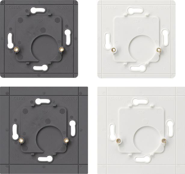 GIRA 533900 Montageplattenset 4Platten System 55