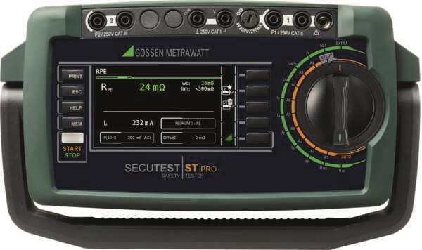 Gossen Gerätetester SECUTEST ST PRO Prüfgerät VDE 0701-0702 M707B