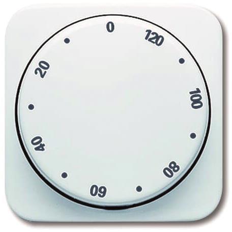 BJ Reflex SI Abdeckung für 1771-214-102 Zeitschaltuhr 120min alpinweiss