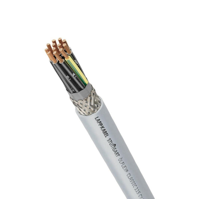 LAPP ÖLFLEX CLASSIC 115 CY 4G1,5 Cu-Schirm ohne Innenmantel 1136304/500