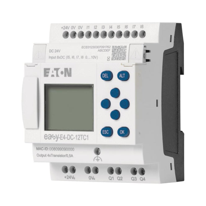EATON EASY-E4-DC-12TC1 197213 Steuerrelais 24VDC 8DE davon 4AE 197213