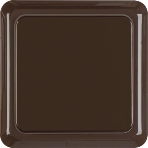 BER UPWG Schuko Voll mit 471801 Rahmen braun
