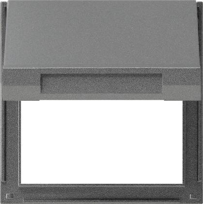 GIRA 065467 Adapterrahmen Klappdeckel TX_44 WG UP Anthrazit
