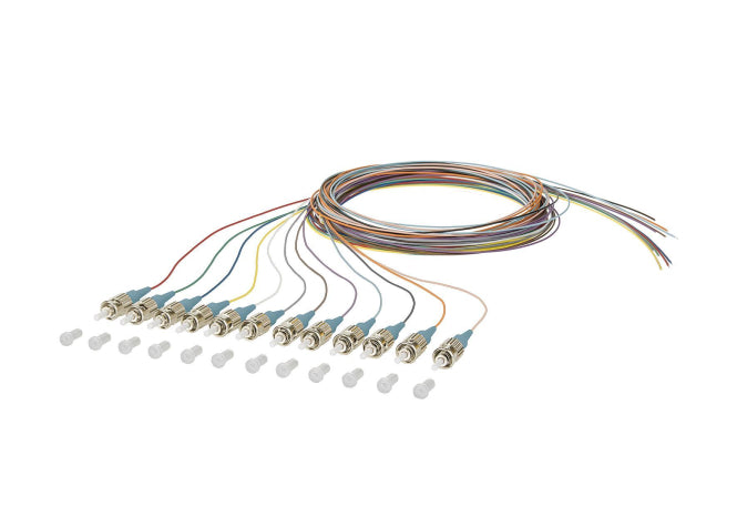 Metz ST-Pigtail SET G50/125 150M1AO0020E türkis OM3 VPE:12 Stk