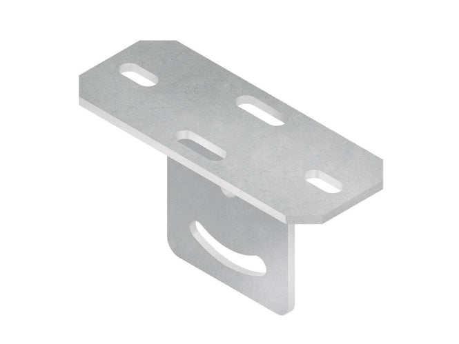 NIED Schraubkopfplatte vertikal KUGV50 feuerverzinkt