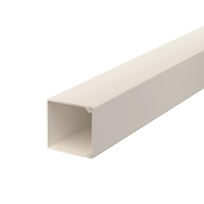 OBO WDK25025RW Wand-u.Deckenkanal ** m.Bodenlochung 25x25x2000 PVC 6191053