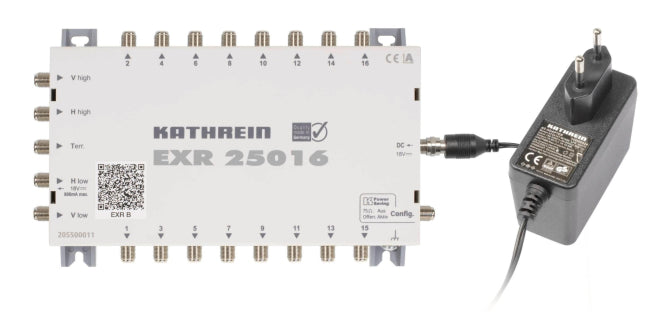 KATH Kask. Multischalter EXR 25016 5auf16 m.ext.Netzteil NFC 18