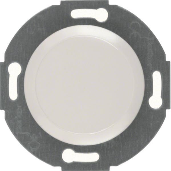 BER S1930 Blindabdeckung ohne 100920 Sockel polarweiss