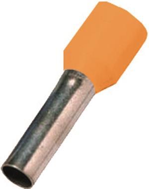 Intercable ICIAE410OR Aderendhülse DIN46228T4 4qmm 10mm verzinnt orange