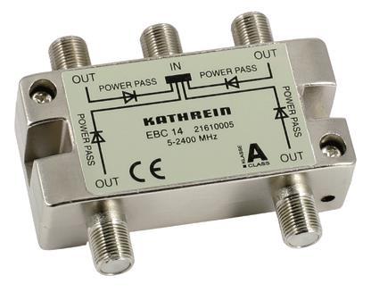 KATH F-Verteiler 4fach EBC 14 5-2400MHz