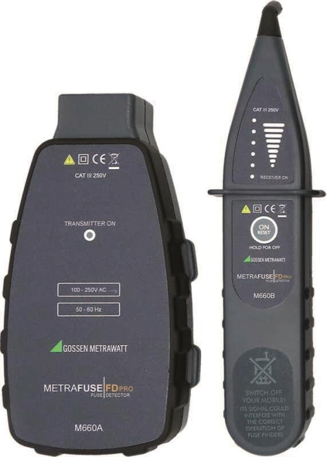 Gossen METRAFUSE FD PRO M660C Sicherungsfinder / LS-Schalter