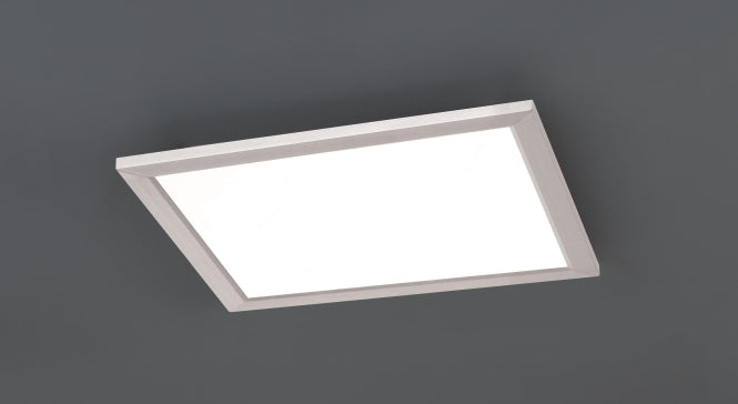 TRIO Anbaupanel/Deckenleuchte 674013007 15W 1500lm 3000K dimmb. 300x300mm nickel