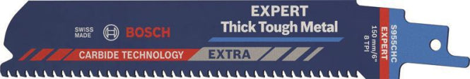 Bosch EXPERT Säbelsägeblatt 2608900366 S955CHC 3Stk Thick Tough Metal