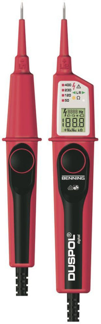 BENNI Spannungs-/Durchgangsprüfer DUSPOL digital TRMS 050263