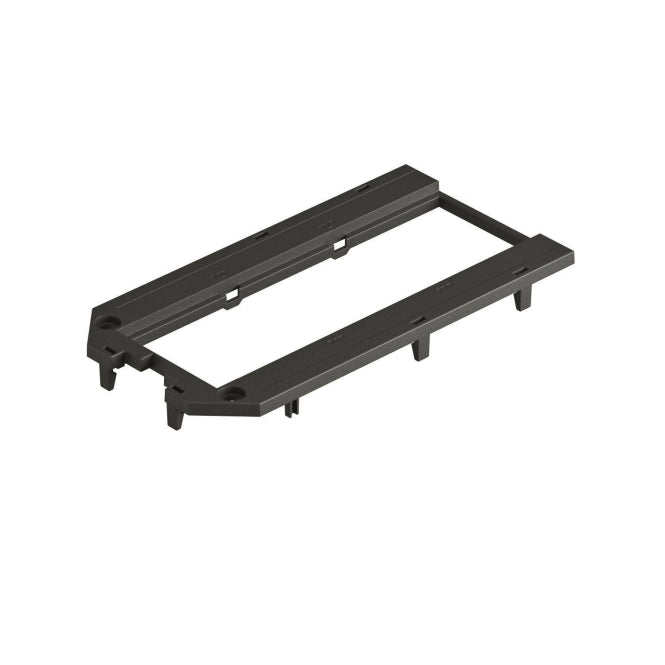 OBO UT4 P3 Abdeckplatte f.UT4 3 Modul45 147x76x4 PA gsw RAL9011 7408761
