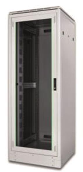 Netzwerkverteiler 42HE 2x19" A1942U88Z HBT2122x800x800 m.Sockel RAL7035 zerlegb