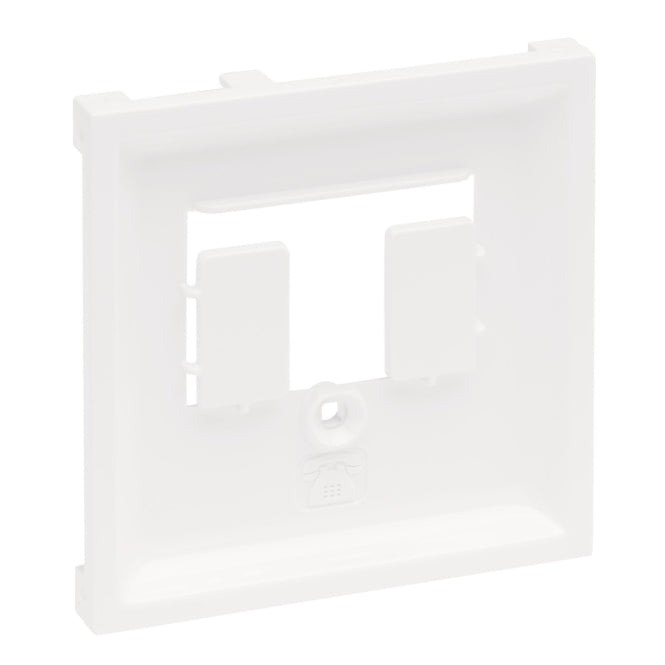Legrand 765155 SEANO Abdeckung f.TDO & TAE in der Farbausführung Ultraweiß