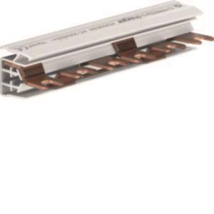 Hager Phasenschiene 3polig KDN363M Gabelanschluss 10qmm 63A 6 Module