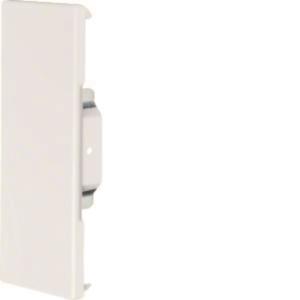 Hager Endstück kaschierend BRS6517069016 Stahlblech 68x170mm OT80mm verkehrsweiß
