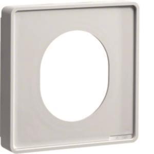 Hager Blende CEE-Steckdose G33749016 kaschierend hfr PC/ABS OT80 verkehrsweiß