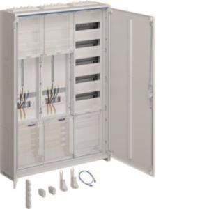 Hager Komplettschrank universZ ZB333U25N 1100mm 2ZP 3feld SKII IP44 VF-5rh/APZ