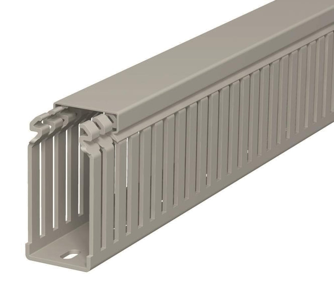 OBO LKV 75037 Verdrahtungskanal ** 75x37,5x2000 PVC sgr RAL7030 6178322
