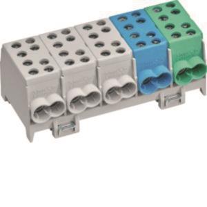 Hager Hauptleitungsabzweigklemme KH45A 5polig 2x35-2x25qmm je Pol IP20 3xL 1xPE