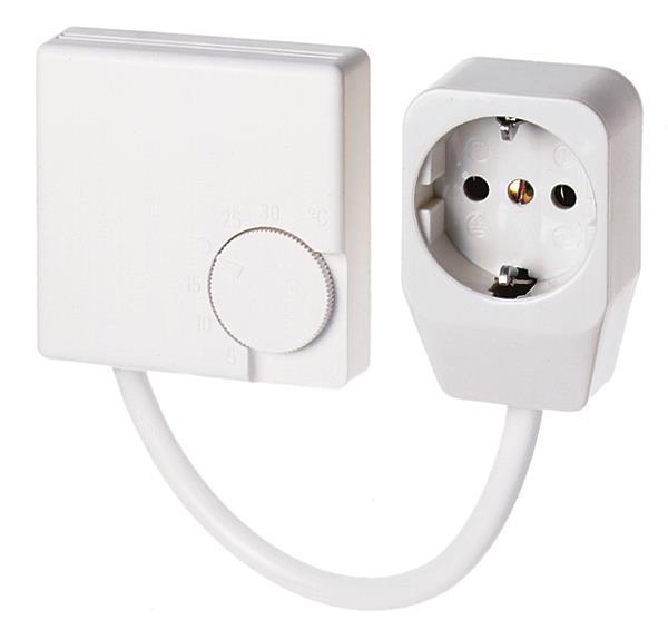 Eberle Raumtemperaturregler RTR-E 3311 m.Kabel u.Zwischenstecker 101910151102