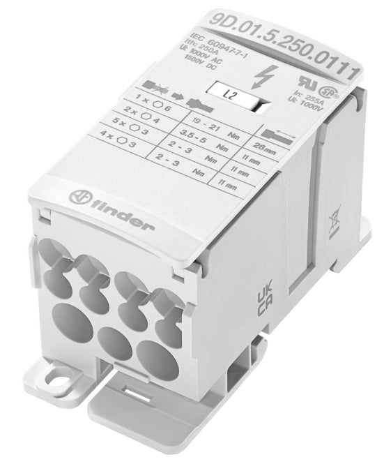 Finder Schienenanschlussblock 250 A 9D.01.5.250.0111