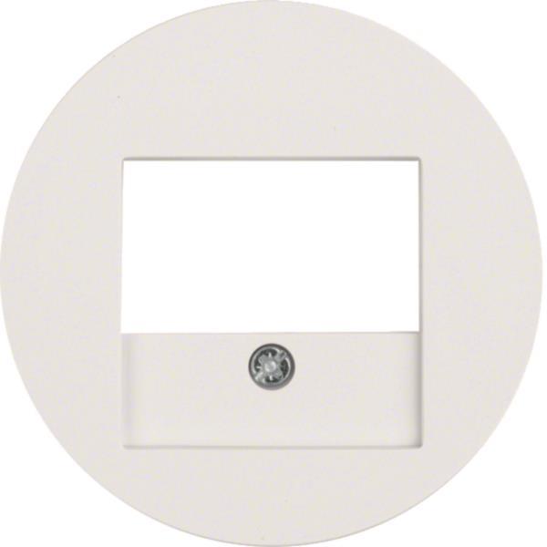 Berker Zentralstück 10382089 R.1/R.3/R.Classic polarweiß, glänzend