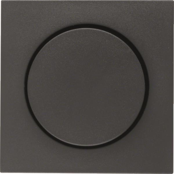 BER S1 Dimmer-Abdeckung für 11371606 Drehdimmer anthrazit matt