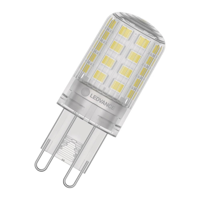 LEDV LED Stiftsockel 4,2-40W/827 470lm G9 300° 15000h 49x18mm EEK E