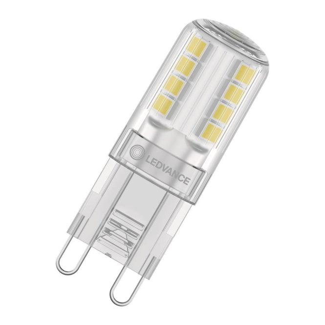 LEDV LED Stiftsockel 2,6-30W/827 320lm G9 300° 15000h 43x14mm EEK E