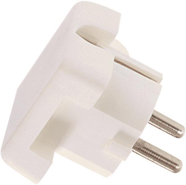Bachmann Schukostecker Winkel 911.270 Fläche weiß