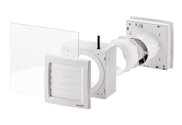 Maico Fenstereinbausatz FE 100/1 AP mit selbstt.Klappe 0093.0499
