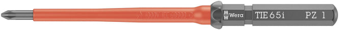 Wera VDE 65 i PZ 1x157mm 05006524001 TIE Kraftform Kompakt f.Pozidriv