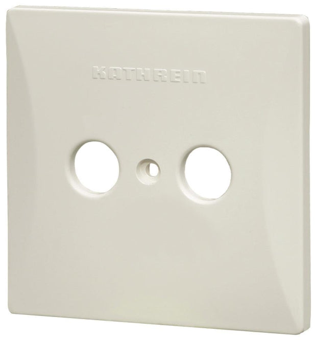 KATH Abdeckplatte 2-Loch ws ESZ 52 RAL9010