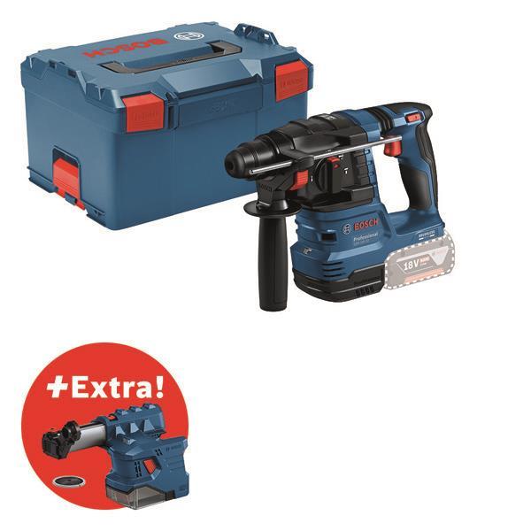 Bosch Akku-Bohrhammer GBH 18V-22 inkl. Staubabsaugung 0611924004