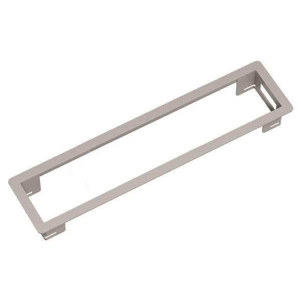 Bachmann Power Frame 317.006 Einbaurahmen 4-fach silbergrau RAL9006