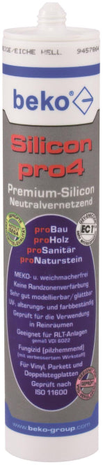 BEKO Universal-Silicon weiß 22402 !!! 310ml Kartusche Silicon Pro4