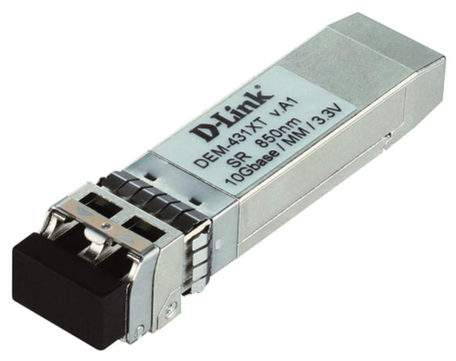 D-Link 10GE SFP+SR Transceiver DEM-431XT 10 Gigabit Multimode Fiber (LC-Duplex)