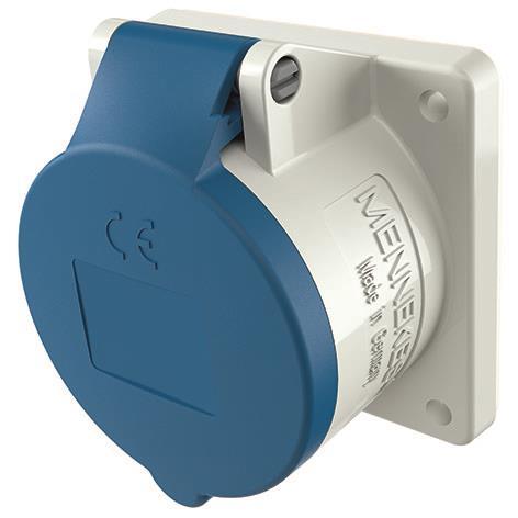 Mennekes 16A3P 6H230V Anbaudose 1668 TwinCONTACT IP44
