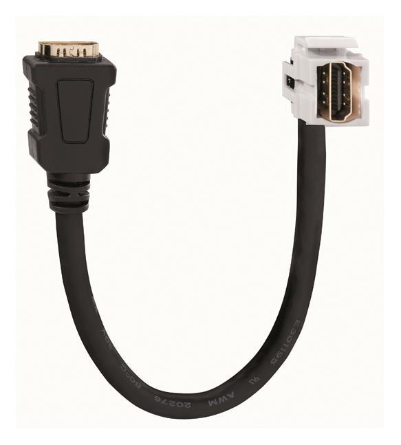 Rutenbeck HDMI-Keystone KMK-HDMI KP rw f.Montageadapter KMK-MA Up,17010652
