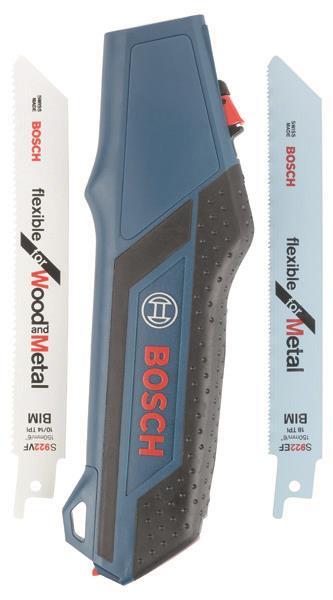 Bosch Sägehandgriff für 2608000495 Säbelsägeblätter, 185 x 55,5 x 24,5mm