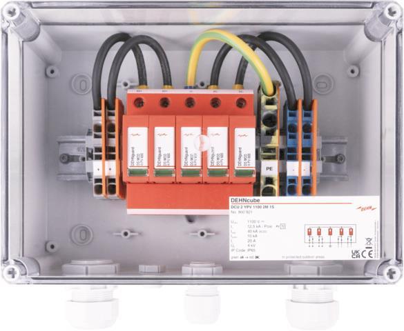 Dehn PV Überspannungsbox 1String 900921 im Gehäuse IP65