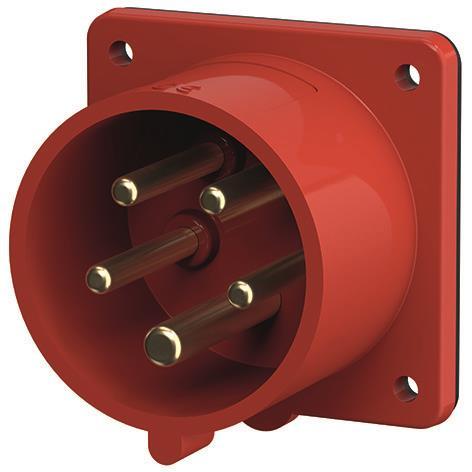 Mennekes 32A5P 6H400V Anbaustecker 1409 TA IP44